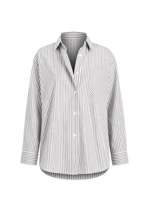Pharaoh Marvin striped shirt - White