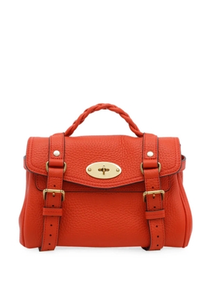 Mulberry mini Alexa leather tote bag - Orange