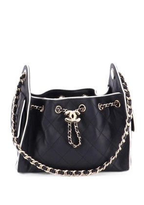 CHANEL Pre-Owned 25 Quilted Calfskin Mini hobo bag - Black