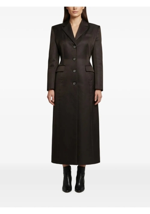 Magda Butrym single-breasted wool coat - Black