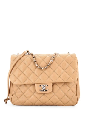 CHANEL Pre-Owned Urban Companion Flap Bag Quilted Caviar Large crossbody bag - Neutrals