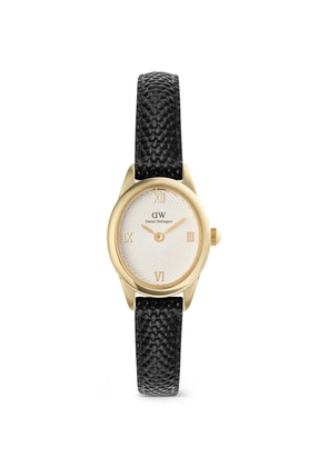 Daniel Wellington mini Ophelia guilloché 22mm watch - White
