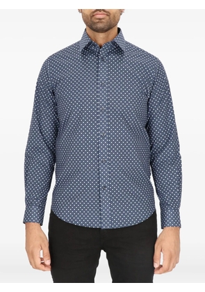 Scotch & Soda diamond-pattern shirt - Blue