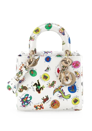 Christian Dior Pre-Owned My ABCDior Lady Dior Bag Printed Leather Small satchel - Multicolour