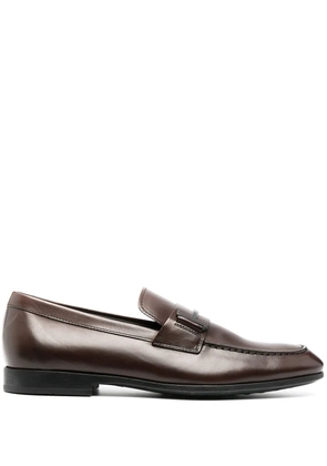 Tod's T-buckle loafers - Brown