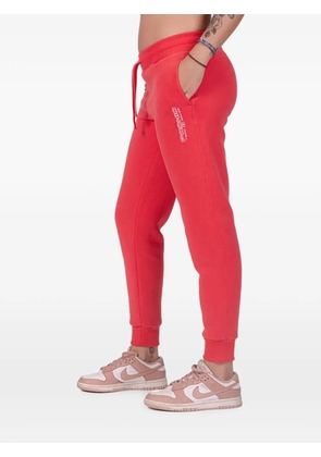 PODHIO logo-print drawstring track pants - Red
