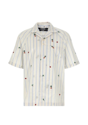 Jacquemus The Romarin stripe jacquard shirt - Neutrals