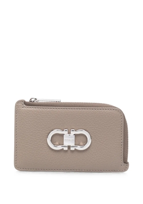 Ferragamo Gancini wallet - Brown