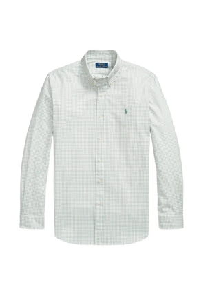 Polo Ralph Lauren Pony-embroidered checked shirt - Green