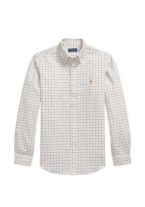Polo Ralph Lauren Tattersall oxford shirt - White