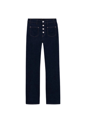 Maje straight-leg jeans - Blue