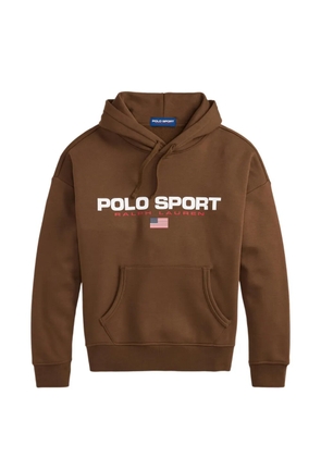 Polo Ralph Lauren Polo Sport logo-print hoodie - Brown