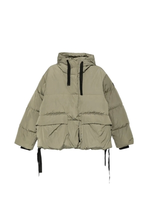 SERGIO MORETTI FIRENZE hooded padded jacket - Green