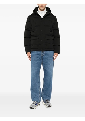 SERGIO MORETTI FIRENZE hooded padded jacket - Black