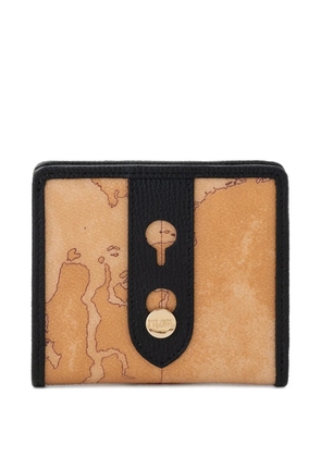 ALVIERO MARTINI 1° CLASSE Geo Classic bifold wallet - Black
