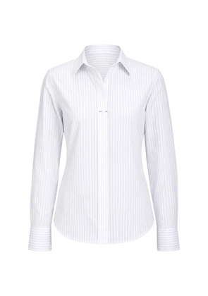 Barbara Bui striped long-sleeve shirt - White