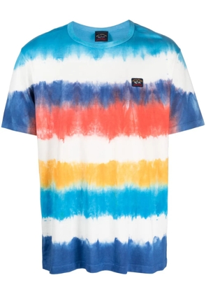 Paul & Shark tie-dye print cotton T-shirt - Blue
