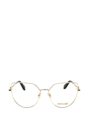 Roberto Cavalli logo-detail glasses - Gold