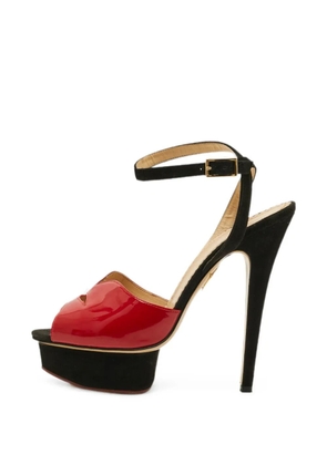 Charlotte Olympia Olympia open-toe platform sandals - Black