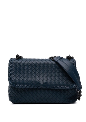 Bottega Veneta Pre-Owned 2012-2025 Small Nappa Intrecciato Olimpia crossbody bag - Blue