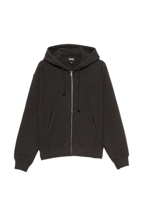 Stüssy zip-up hoodie - Black