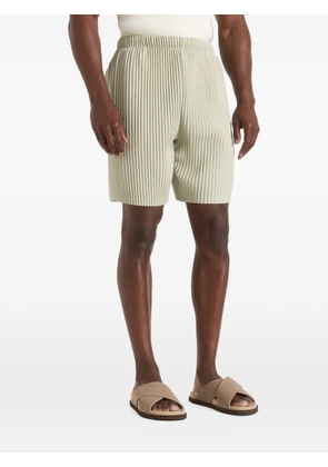 Manière De Voir Drew in sage pleated shorts - Green