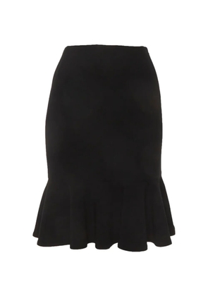 Ralph Lauren Vintage flounce midi skirt - Black