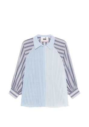 mii Lulu striped shirt - Blue