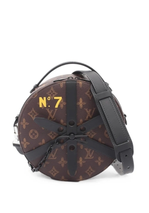 Louis Vuitton Pre-Owned 2021s Wheel Box Monogram handbag - Brown
