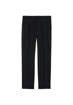 Balenciaga pressed-crease tailored trousers - Black