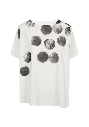 MOYURU dot-print T-shirt - White