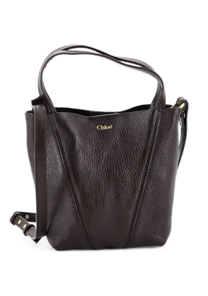 Chloé Pre-Owned Spin Tote Leather Small crossbody bag - Brown