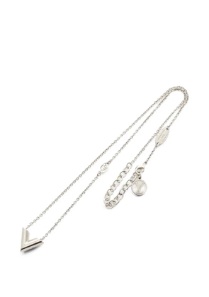 Louis Vuitton Pre-Owned 2023 Essential V necklace - Silver