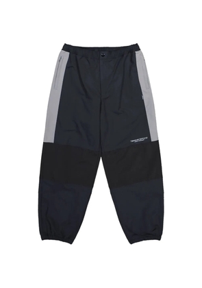 Neighborhood colour-blocking panelled track pants - Black