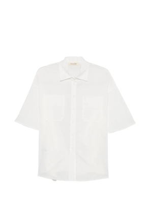 MOUTAKI flutter-sleeve button-up shirt - Neutrals