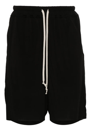 Rick Owens drop-crotch shorts - Black