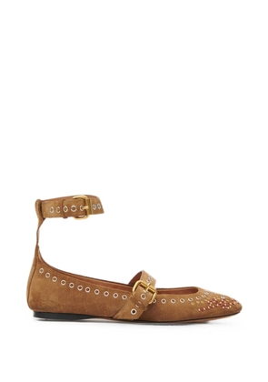 ISABEL MARANT Ylza ballerinas - Neutrals