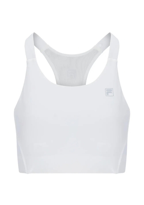 Fila padded racerback sports bra - White