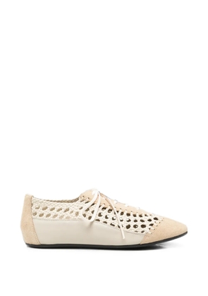 Hereu woven-leather sneakers - Neutrals
