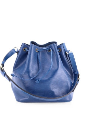 Louis Vuitton Pre-Owned Petit Noe Handbag Epi Leather bucket bag - Blue