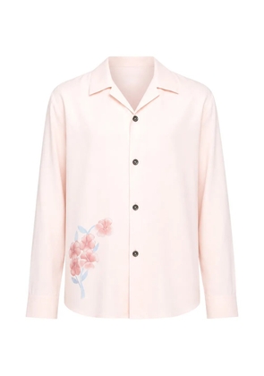 Paul & Joe Dragon-print camp-collar shirt - Pink
