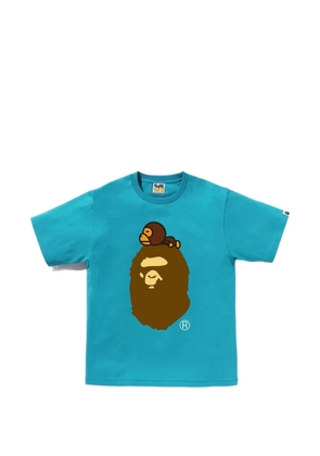 A BATHING APE® Milo on Big Ape T-shirt - Blue