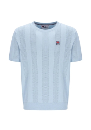 Fila Skyway Corrado knitted-panel T-shirt - Blue
