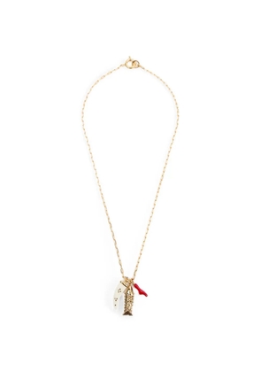 ISABEL MARANT New River long necklace - Gold