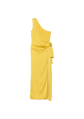 MOUTAKI one-shoulder maxi dress - Yellow