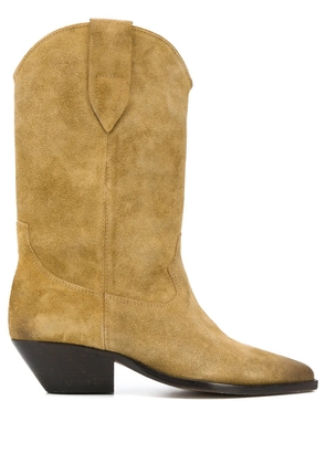 ISABEL MARANT Duerto cowboy boots - Neutrals