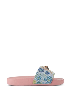 Kurt Geiger London Meena Eagle slides - Blue