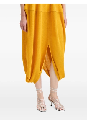 Proenza Schouler Sukki dress in draped viscose - Yellow