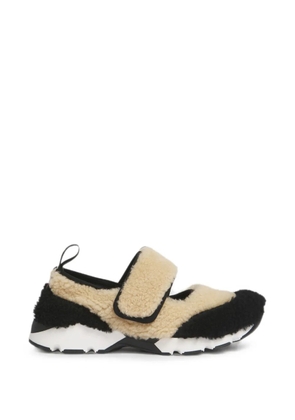 Marni shearling sneakers - Neutrals