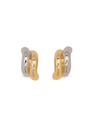 Eddie Borgo rope stud earrings - Silver